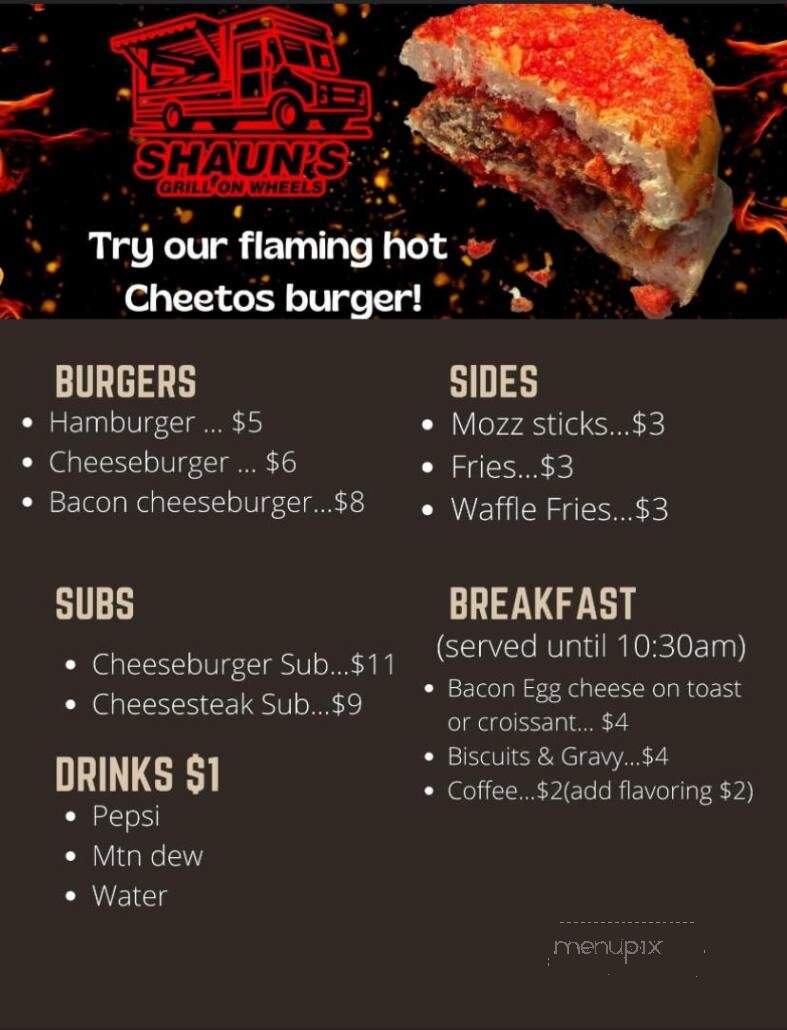 Lil Debi's High Street Brews - Gettysburg, PA menu_pic