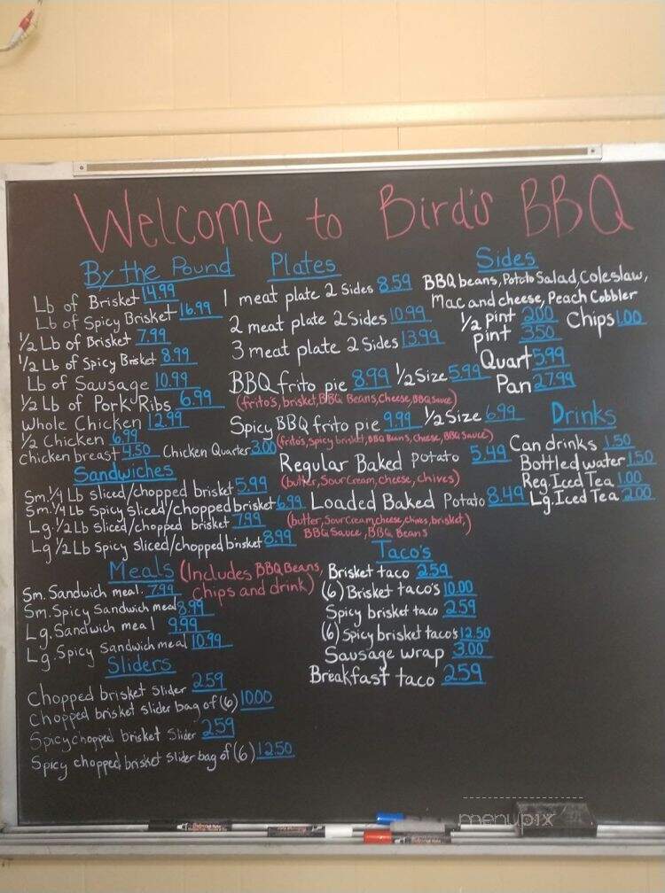 Birds BBQ - Burnet, TX