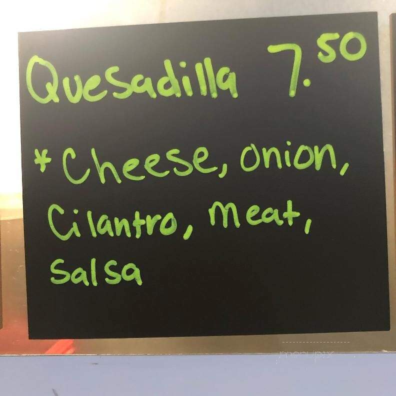 Chilango's Tacos - Chico, CA menu_pic