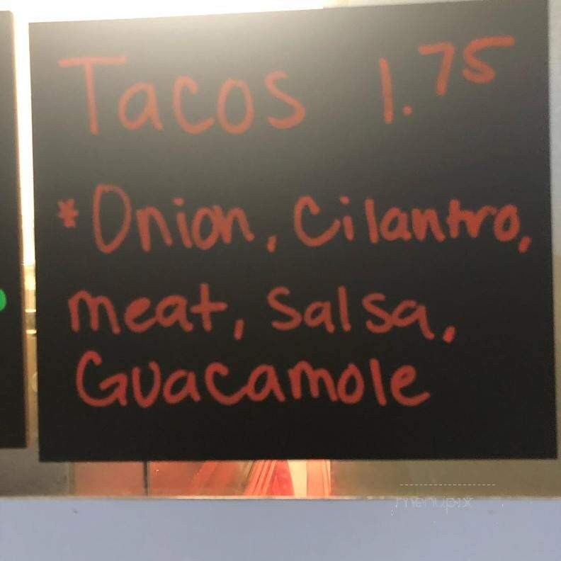 Chilango's Tacos - Chico, CA menu_pic