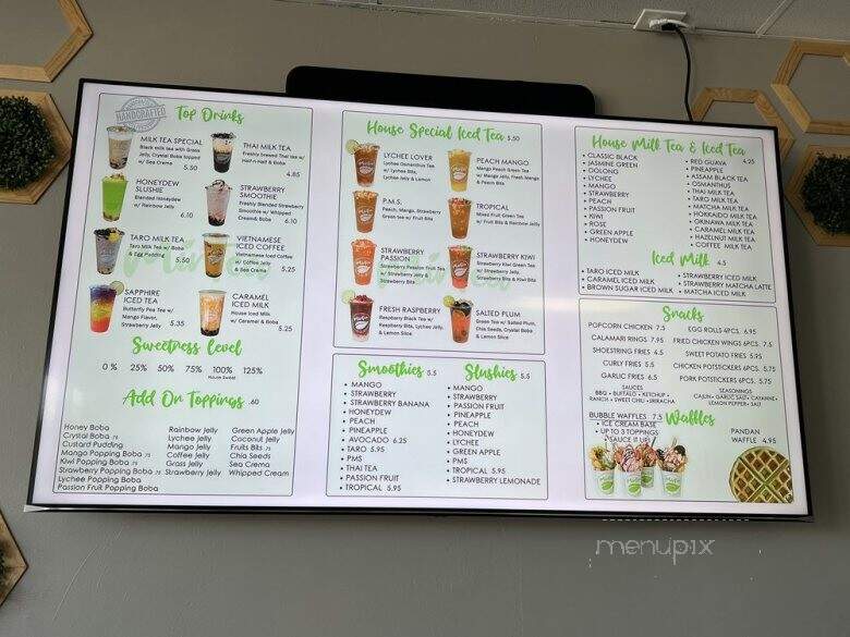 MinTea - Fresno, CA menu_pic