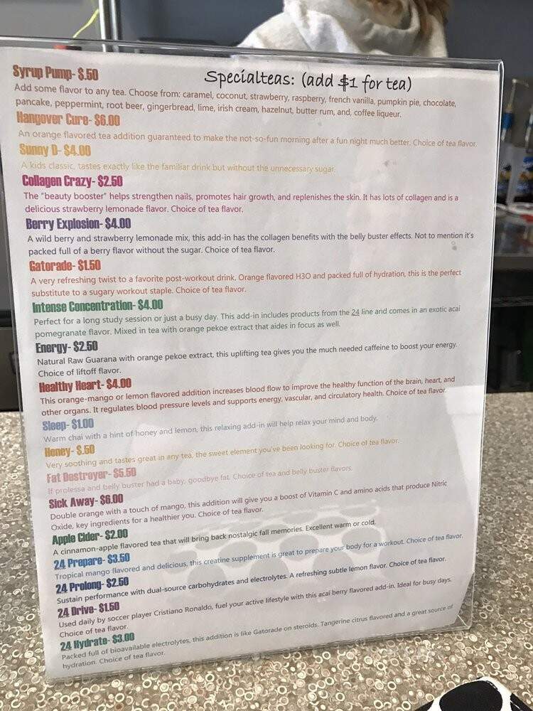 Thrive Nutrition - Valparaiso, IN menu_pic