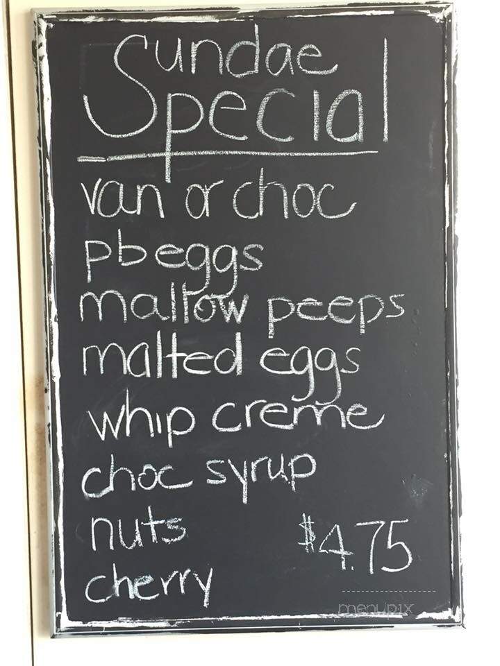 Devlers Ice Cream - Oakland, MD menu_pic