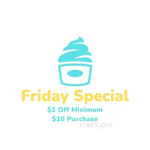 Yum Froyo & More - Dickinson, ND menu_pic