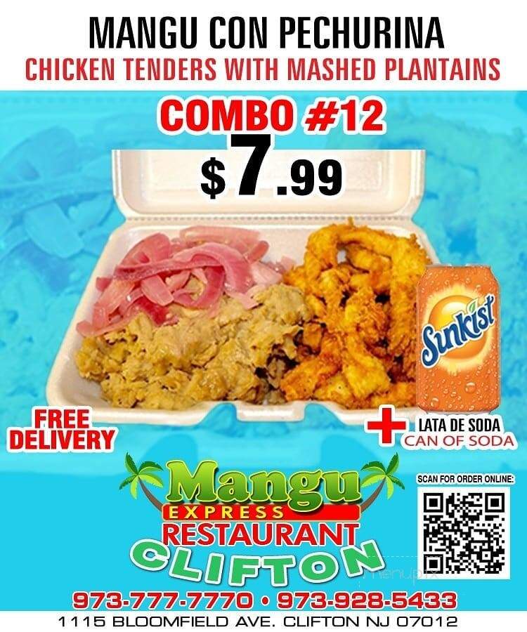 Mangu Express Clifton - Clifton, NJ menu_pic