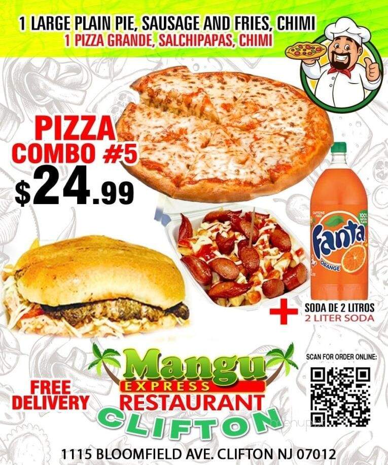 Mangu Express Clifton - Clifton, NJ menu_pic