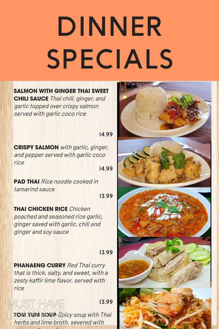 Bach's Bistro - Blauvelt, NY menu_pic