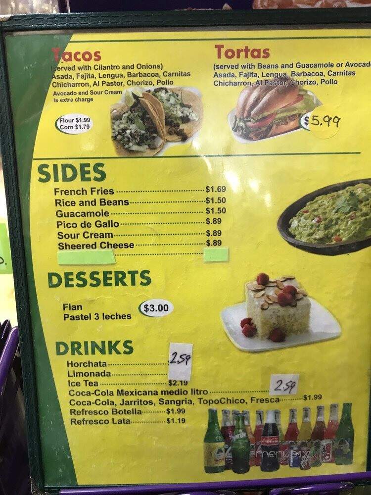 Las Delicias Carneceria - Weatherford, TX menu_pic