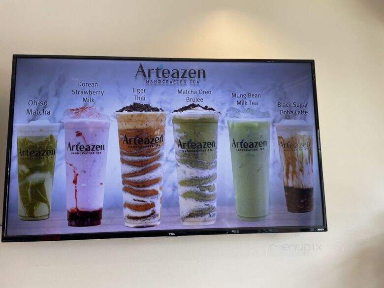 Arteazen - San Diego, CA menu_pic
