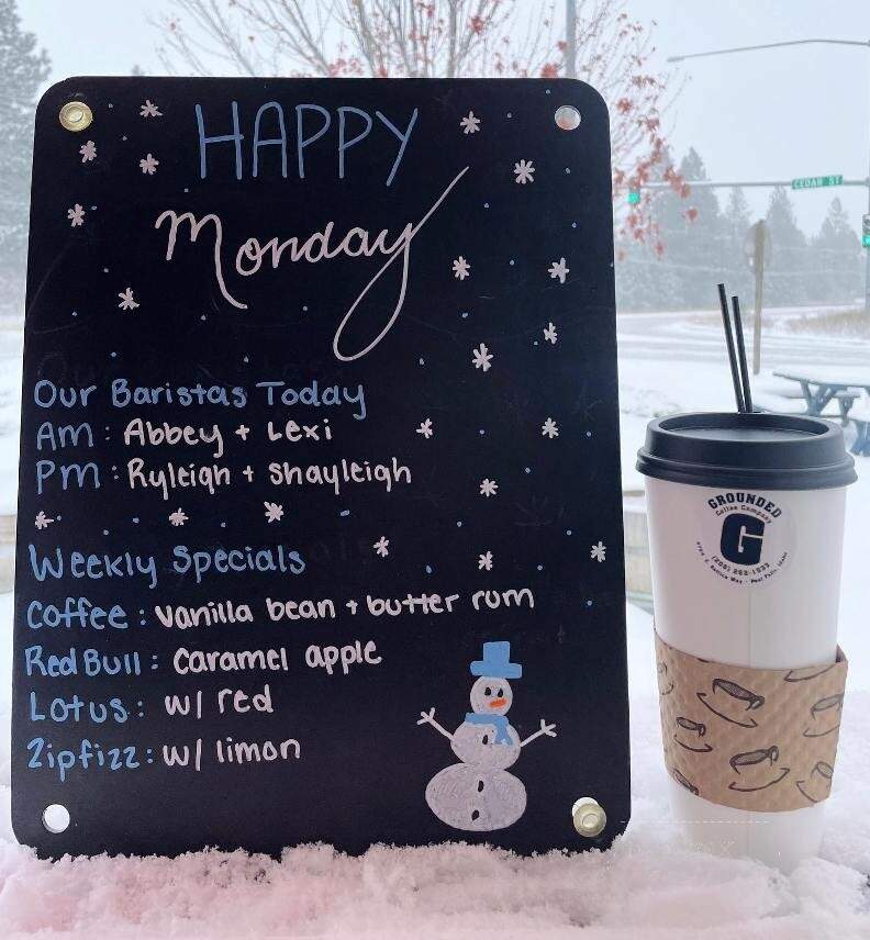 Grounded Coffee Company - Post Falls, ID menu_pic