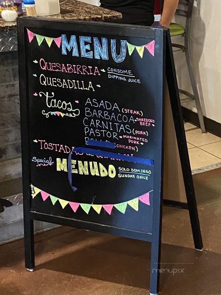 Las Catrinas De Rosy - Foley, AL menu_pic