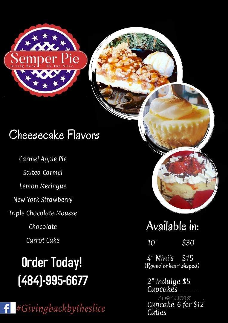 Semper Pie - Boyertown, PA menu_pic