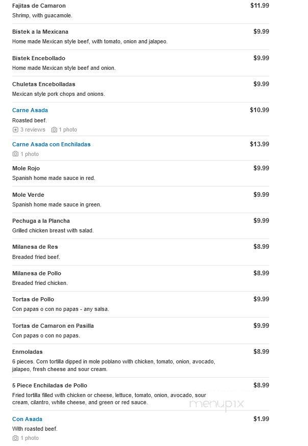 Marcellas Restaurant - Clearwater, FL menu_pic