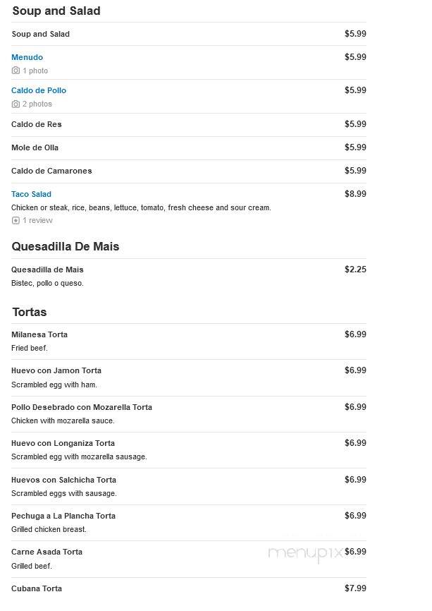 Marcellas Restaurant - Clearwater, FL menu_pic