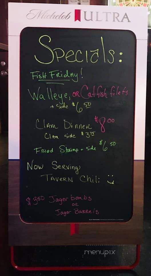 Price Street Pub - Springfield, IL menu_pic