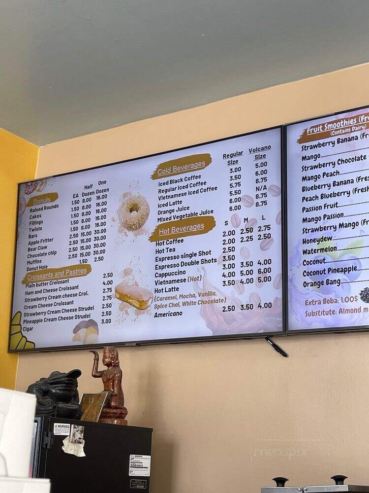 Royal Donuts - Woodland Hills, CA menu_pic