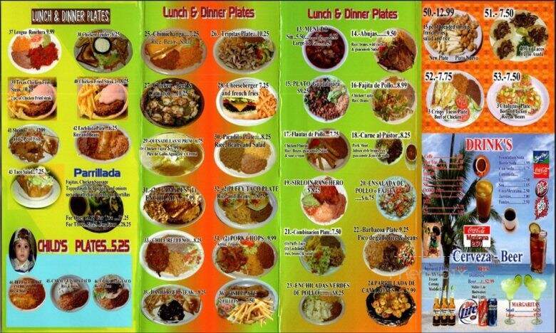 Don Juan Restaurant - Pleasanton, TX menu_pic