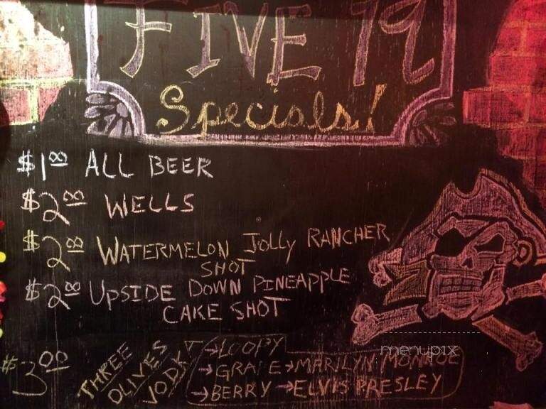 Club 519 - Greenville, NC menu_pic