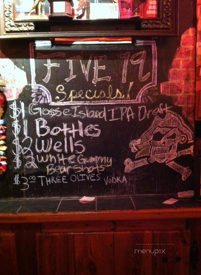 Club 519 - Greenville, NC menu_pic