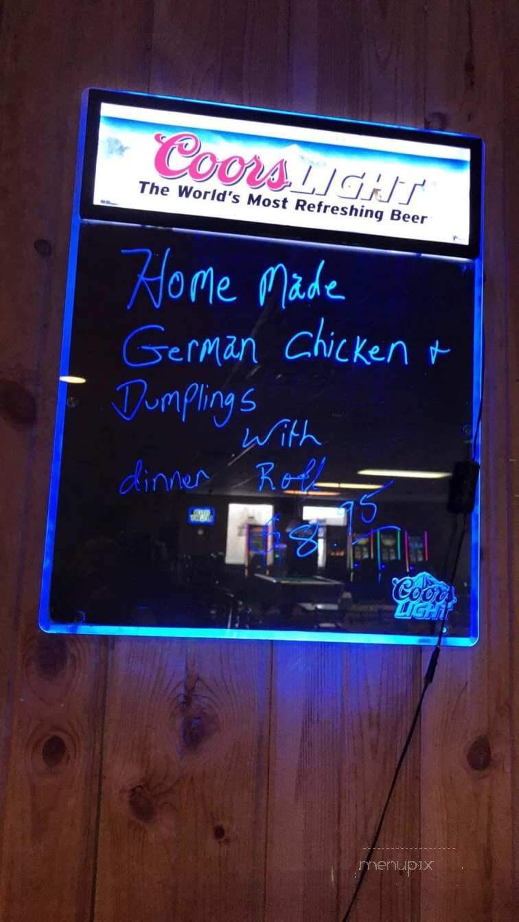 Dockside Lounge - Bottineau, ND menu_pic