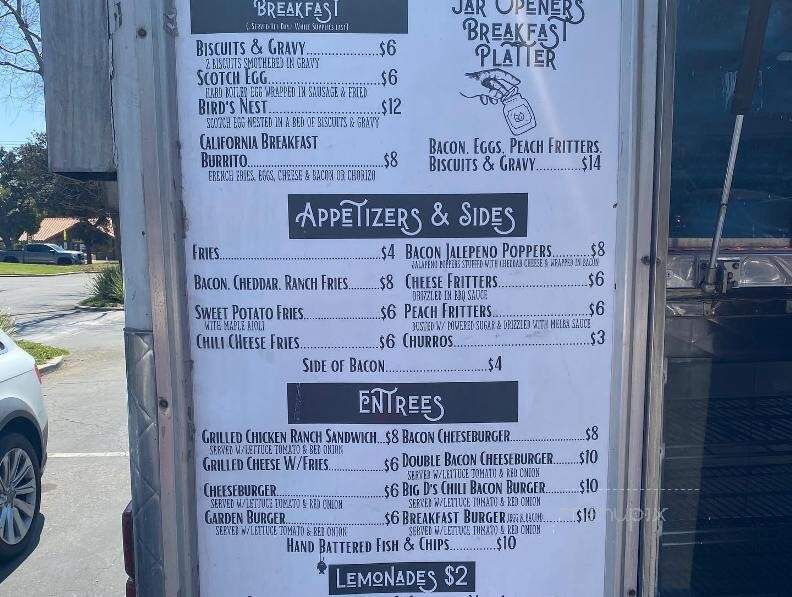 Oleary's Sidebar - Ventura, CA menu_pic