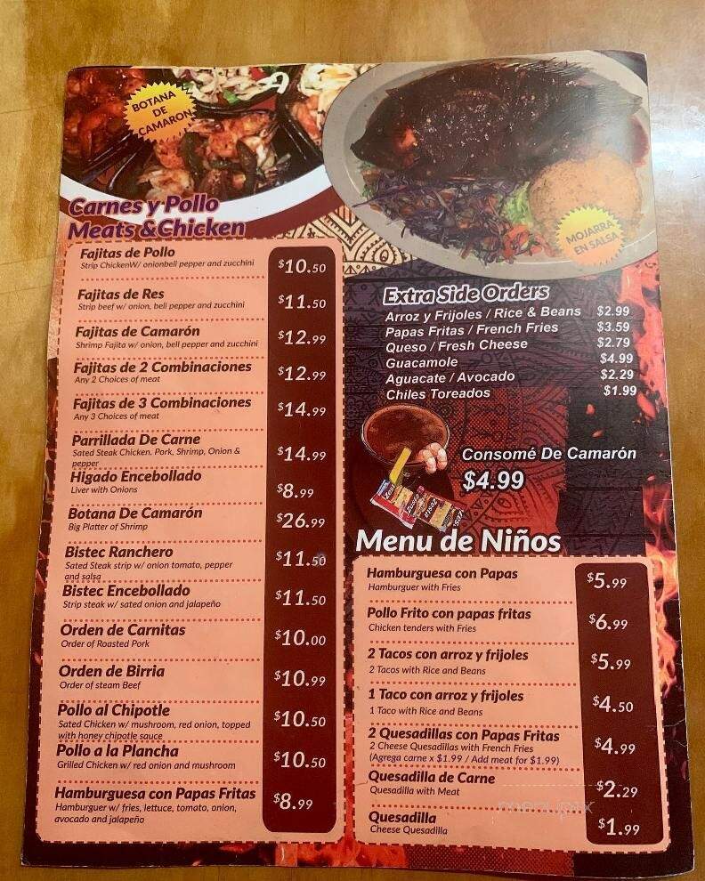 Taqueria Los Primos - Ocoee, FL menu_pic