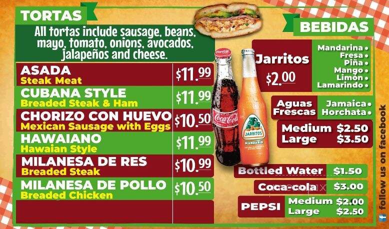 Mexican Tacos - Byron, MN menu_pic