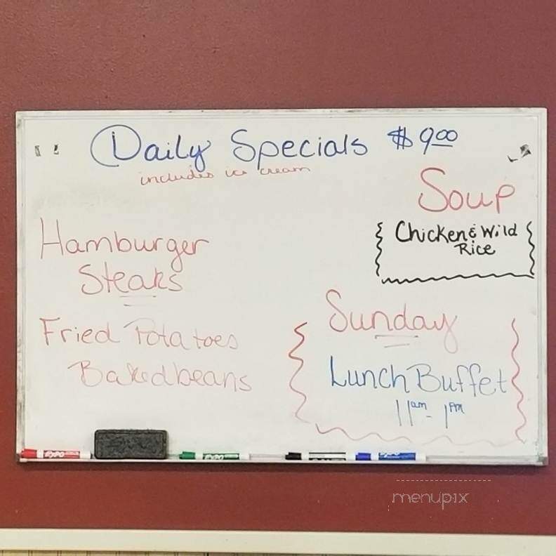 Woodworth Cafe - Woodworth, ND menu_pic