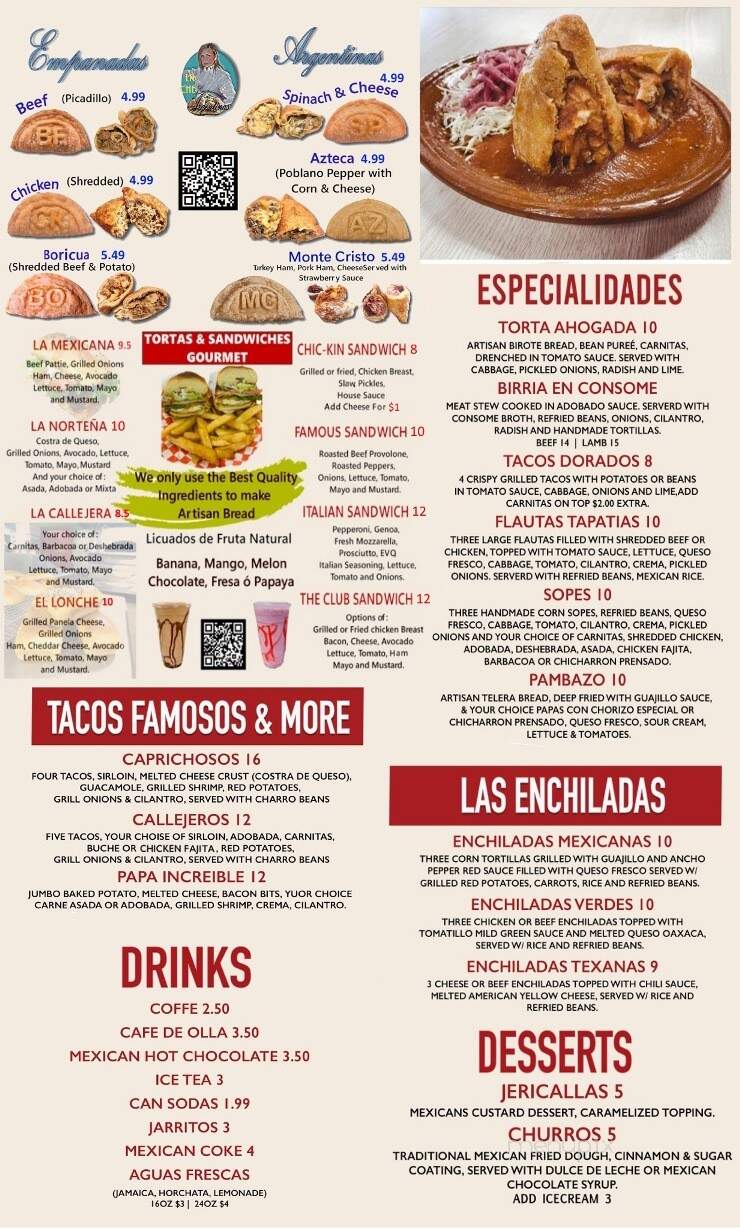 La Unica - San Antonio, TX menu_pic