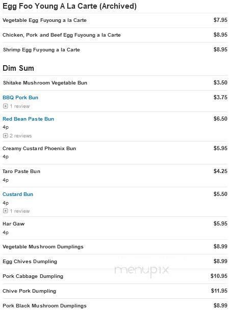Windy's Chinese Restaurant - Chico, CA menu_pic