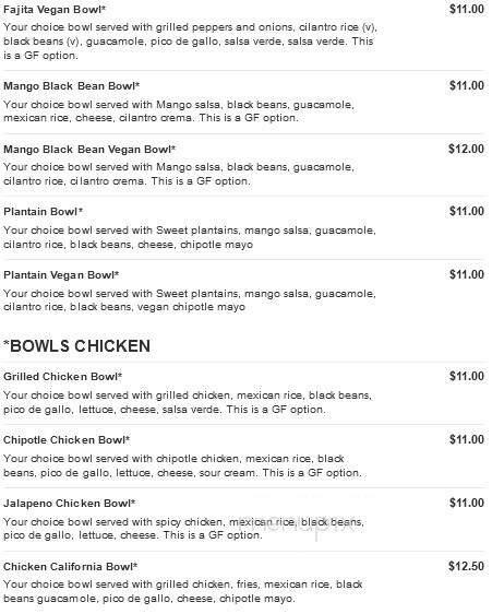 Achilito's Taqueria - Foxborough, MA menu_pic
