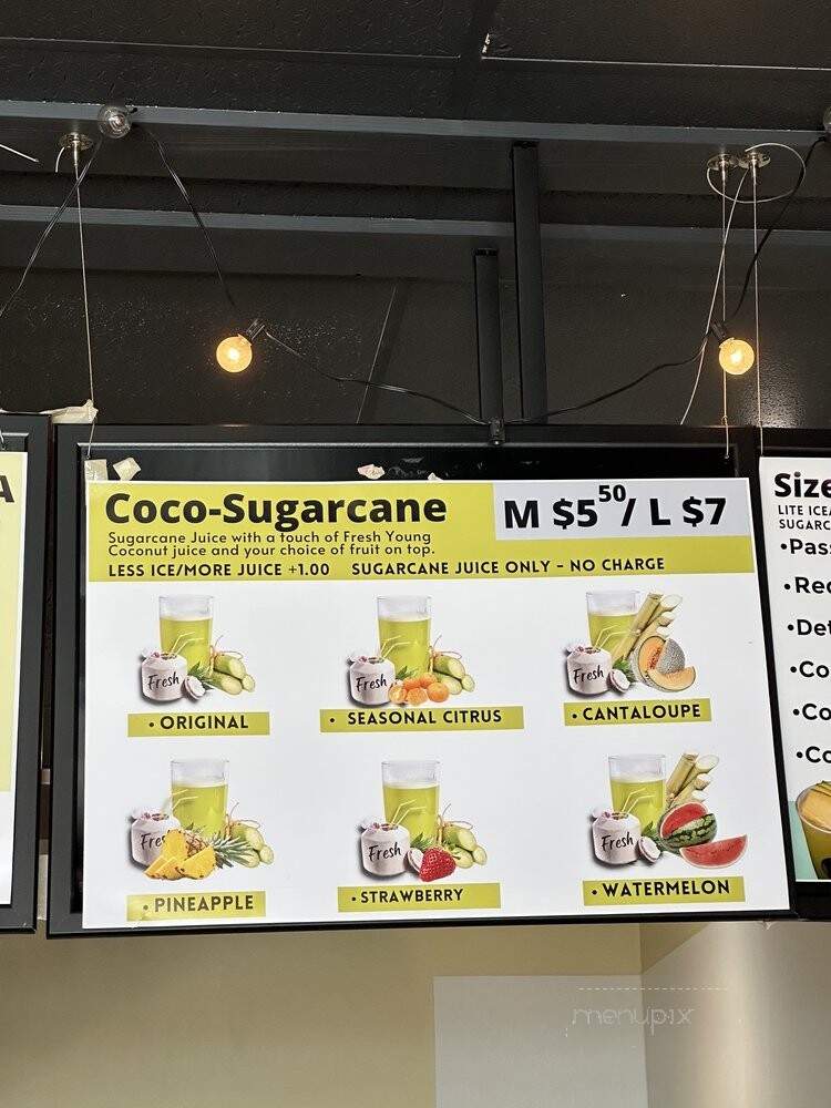 Cane Concoctions - San Diego, CA menu_pic