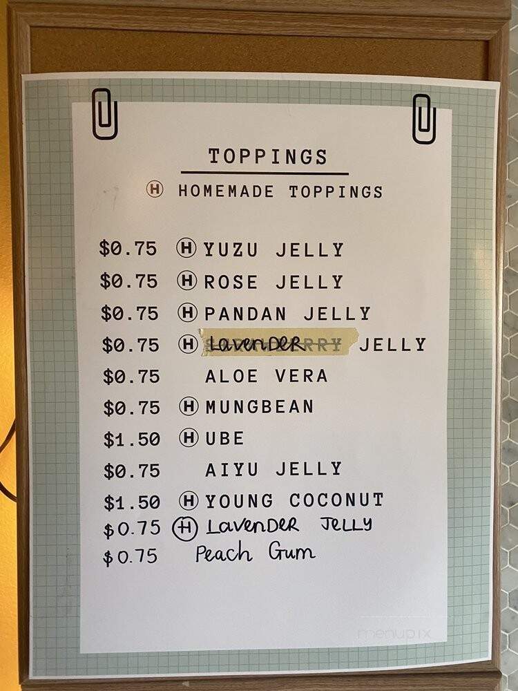 Cane Concoctions - San Diego, CA menu_pic
