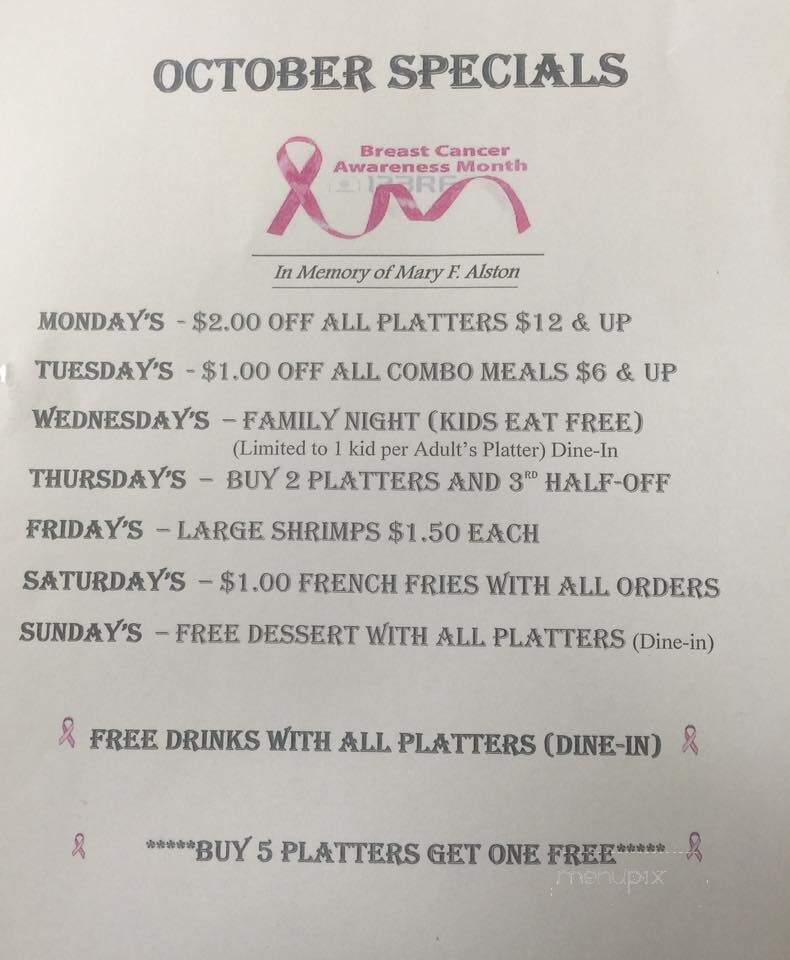Mrs. Mary's Kitchen - Brookhaven, PA menu_pic
