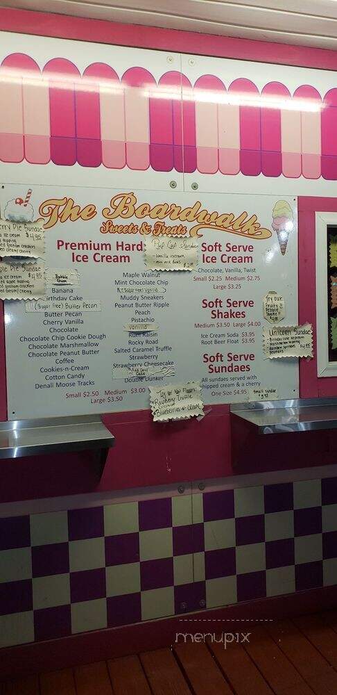 The Boardwalk Sweets & Treats - Hamlin, PA menu_pic