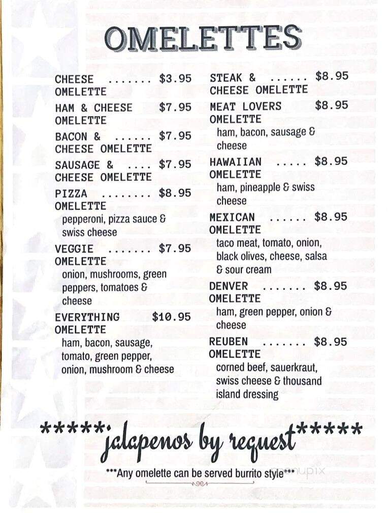 Village Pump Saloon - Tamarack, MN menu_pic