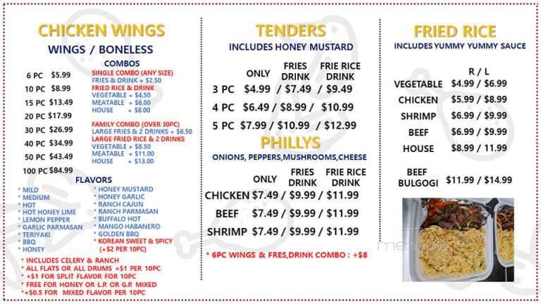 Wingin It - Valley, AL menu_pic