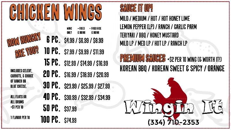 Wingin It - Valley, AL