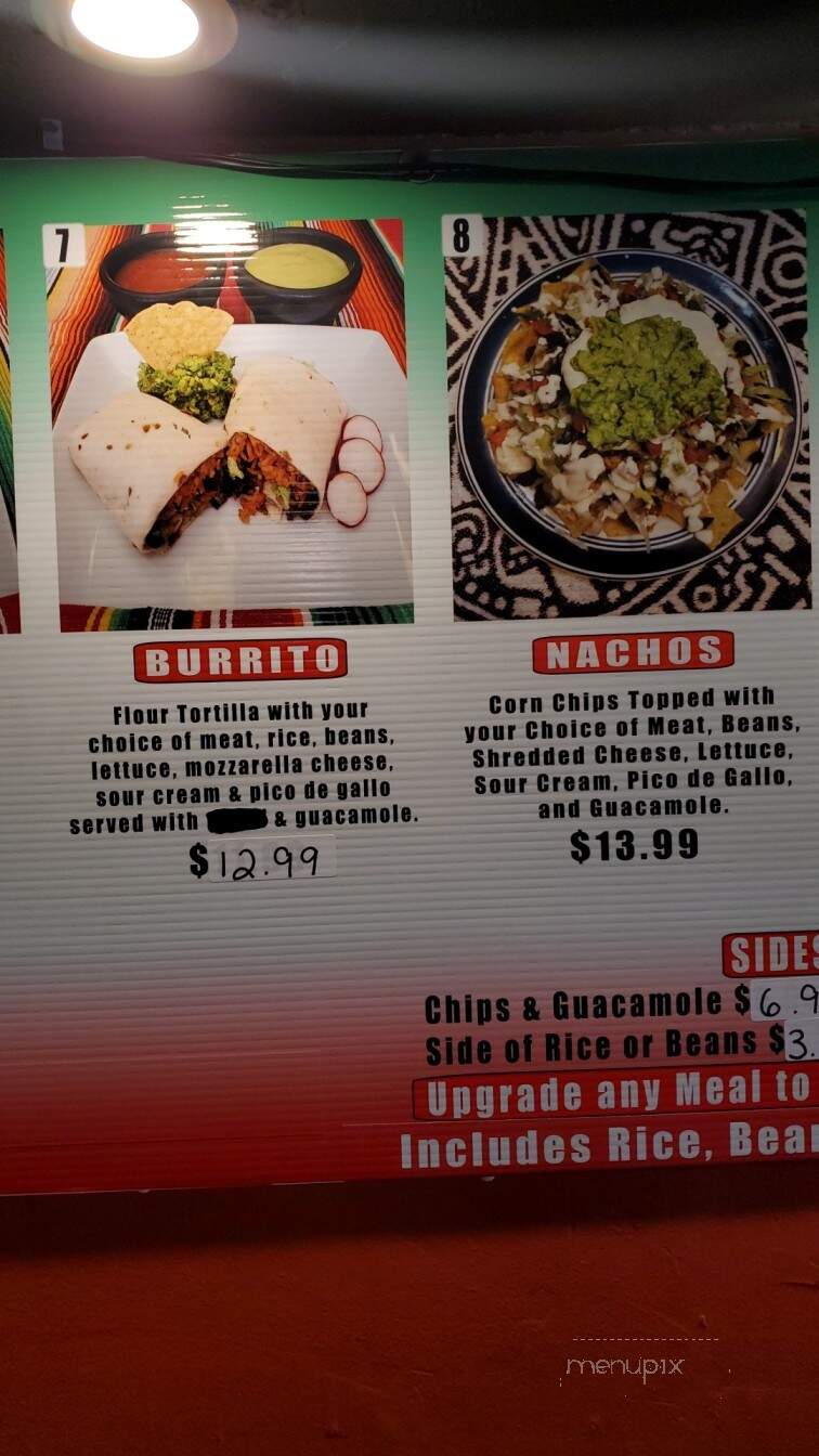 Mi Ranchito Taqueria - Hinckley, MN menu_pic