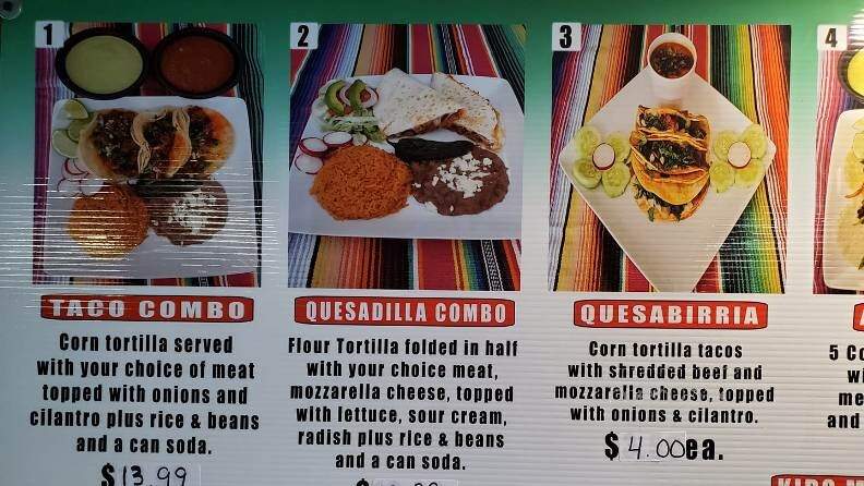 Mi Ranchito Taqueria - Hinckley, MN menu_pic