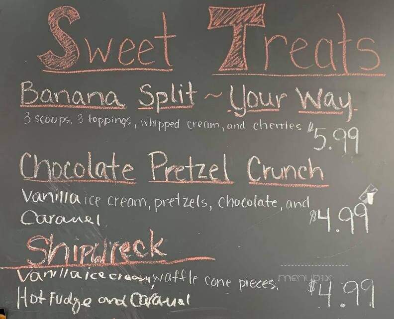 Treehouse Treats and Treasures - Logan, OH menu_pic