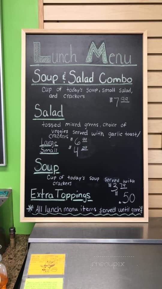Treehouse Treats and Treasures - Logan, OH menu_pic