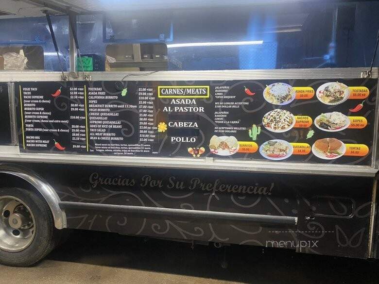 Tacos El Catrin - Pine Grove, CA menu_pic
