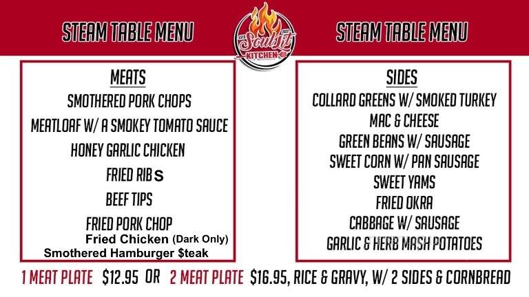 Soul Lit Kitchen - Texas city, TX menu_pic