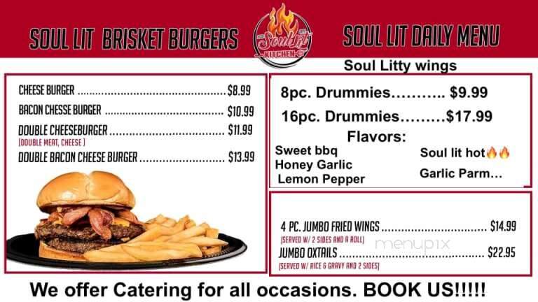 Soul Lit Kitchen - Texas city, TX menu_pic
