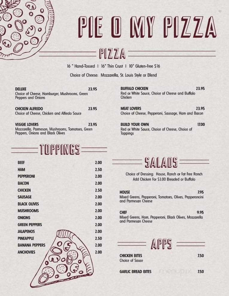 Pie O My - Fenton, MO menu_pic