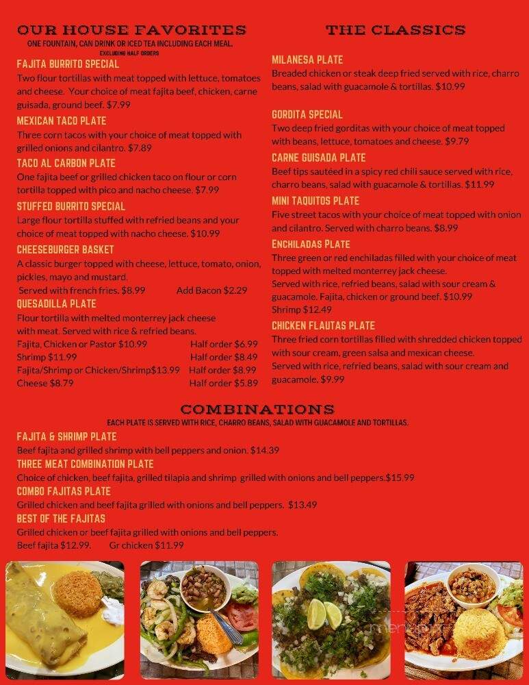 Baytown Cafe - Baytown, TX menu_pic