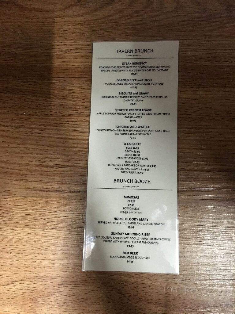 Muleshoe Tavern - Hailey, ID menu_pic