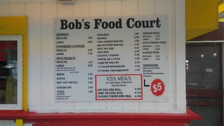 Bob's Food Court - Geneva, OH