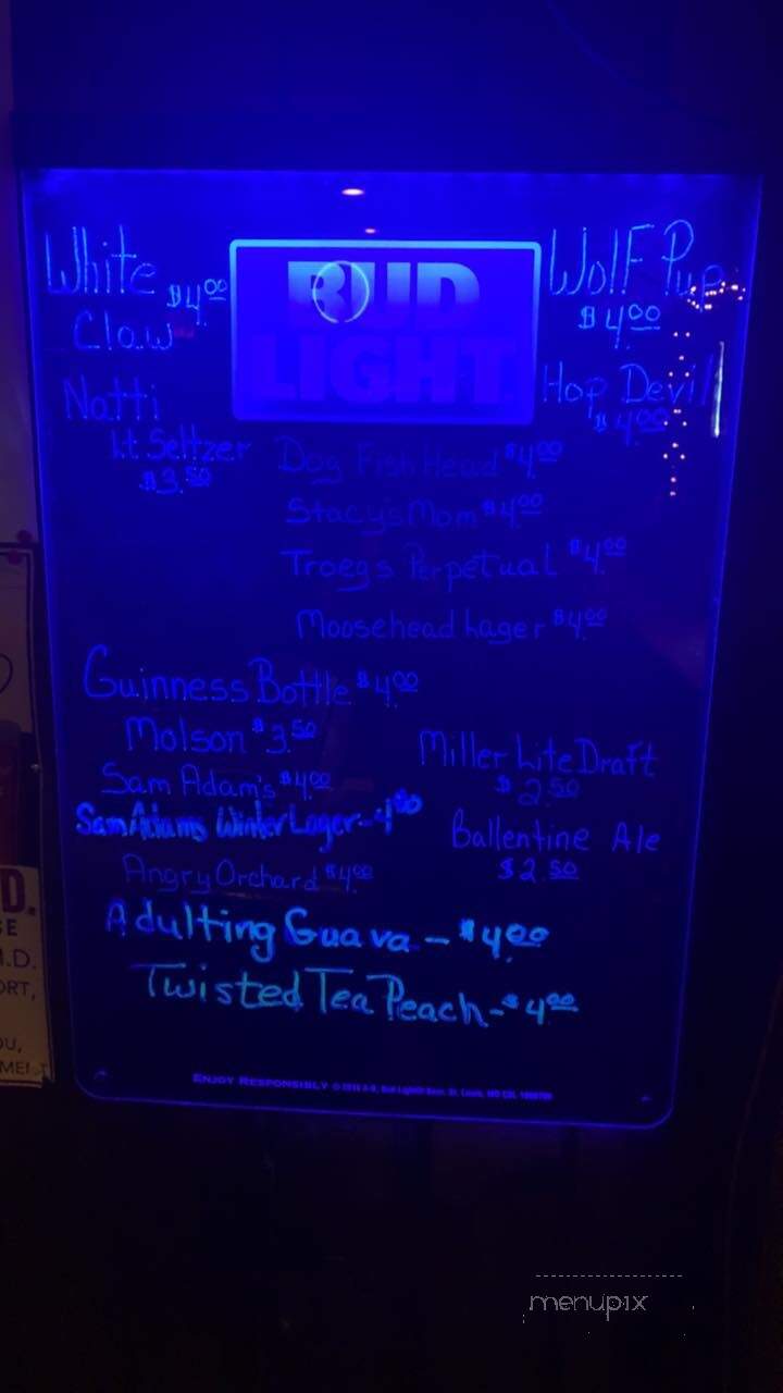 Lehigh Tavern - Sayre, PA menu_pic